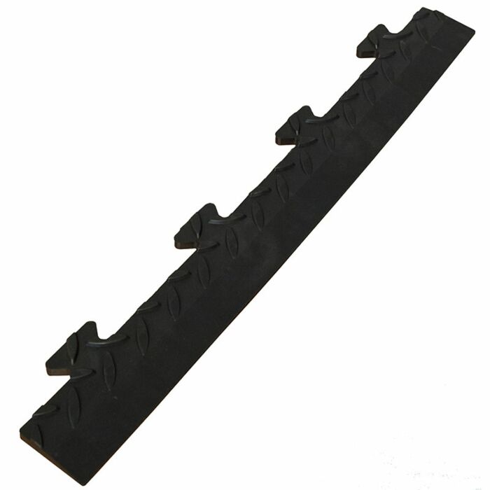 George Tools dalle PVC pièce de bordure mâle diamant noir