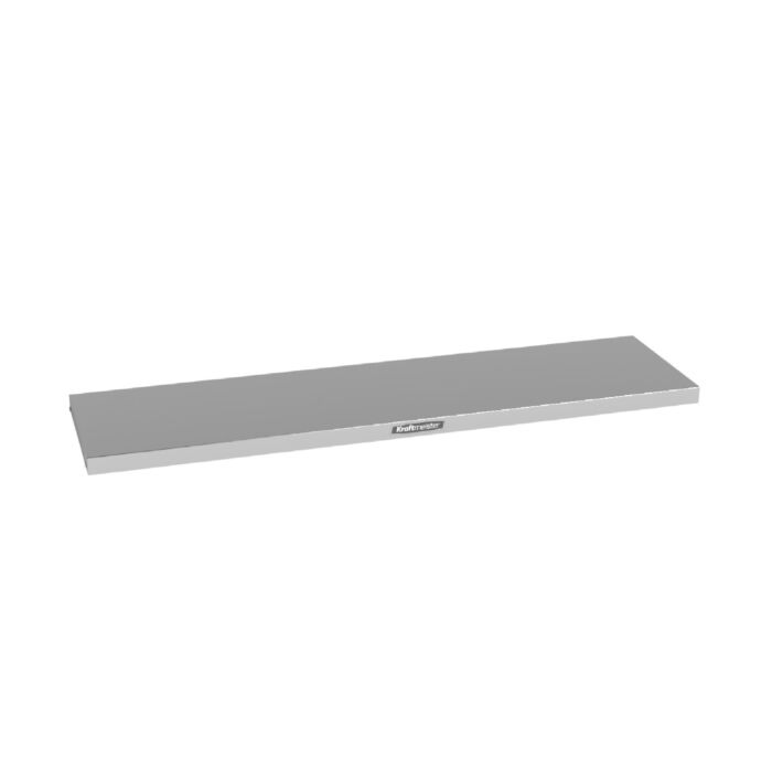 Kraftmeister Pro planche de soutien en inox pour établi 200 cm avec 1 armoire