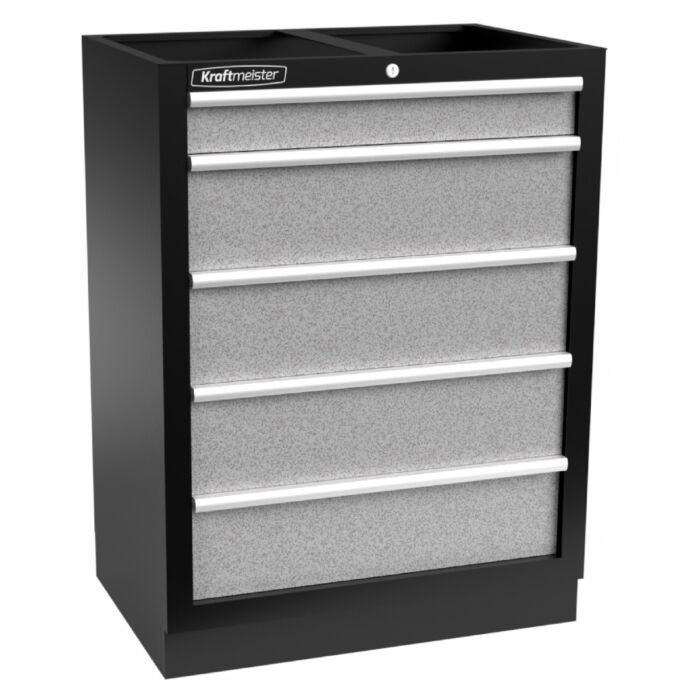 Kraftmeister Standard armoire à outils avec 5 tiroirs gris