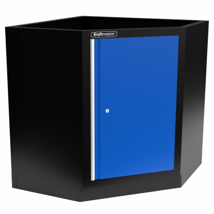 Kraftmeister Standard armoire d'angle bleu