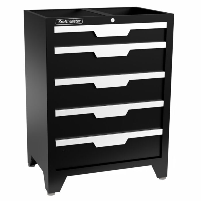 Kraftmeister Standard armoire à outils avec 5 tiroirs noir