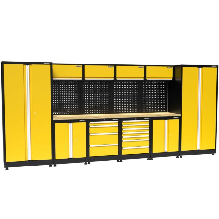 Kraftmeister Premium mobilier d'atelier Winnipeg Chêne jaune