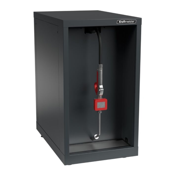 Kraftmeister Expert armoire avec enrouleur de câble pour liquides anthracite