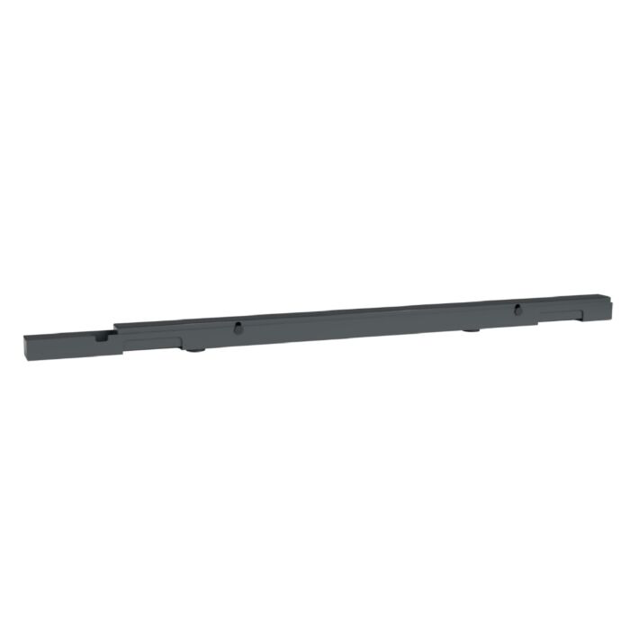 Kraftmeister Expert plinthe métallique droite 75 cm anthracite