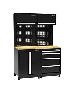 Kraftmeister Pro mobilier d'atelier Hobart chêne noir