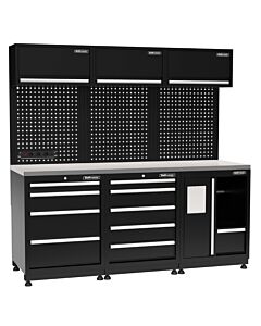 Kraftmeister Pro mobilier d'atelier Alice Springs inox noir