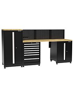 Kraftmeister Pro mobilier d'atelier Hervey Bay chêne noir