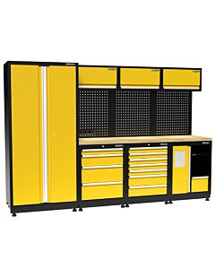 Kraftmeister Premium mobilier d'atelier Halifax chêne jaune