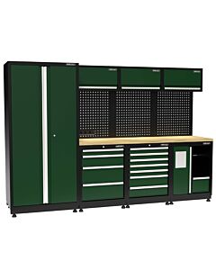 Kraftmeister Premium mobilier d'atelier Halifax Chêne vert