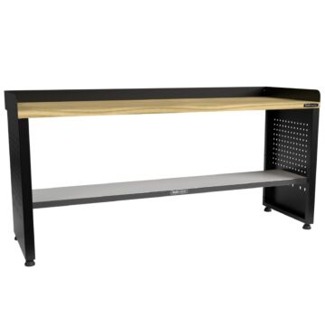 Kraftmeister Pro établi chêne 200 cm noir