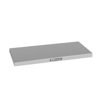 Kraftmeister Pro planche de soutien en inox pour établi 200 cm avec 2 armoires