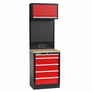 Kraftmeister Standard mobilier d'atelier Vermont contreplaqué rouge