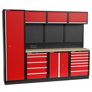 Kraftmeister Standard mobilier d'atelier Delaware contreplaqué rouge