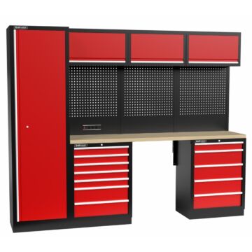 Kraftmeister Standard mobilier d'atelier New York contreplaqué rouge