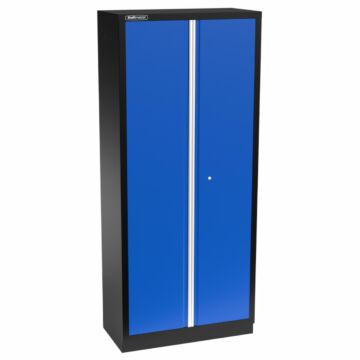 Kraftmeister Standard armoire haute avec 2 portes bleu