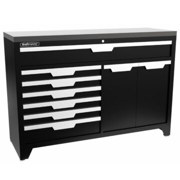 Kraftmeister Standard armoire à outils XL inox noir