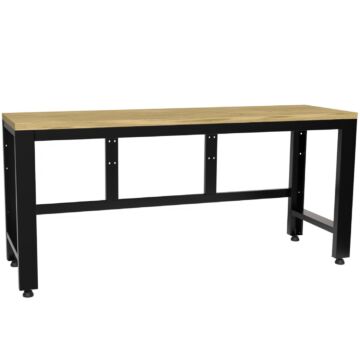 Kraftmeister Premium établi chêne 204 cm noir