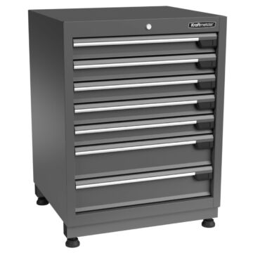 Kraftmeister Premium armoire à outils 7 tiroirs gris