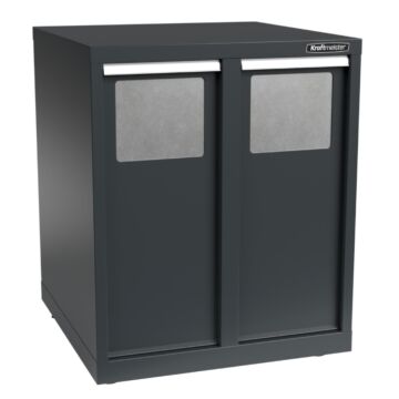 Kraftmeister Expert armoire avec poubelles anthracite