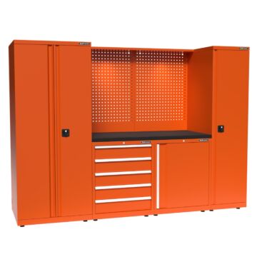 Kraftmeister Expert mobilier d'atelier M hybride orange