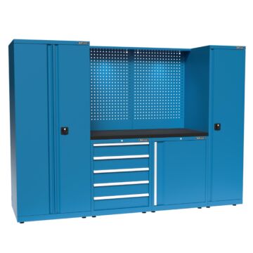 Kraftmeister Expert mobilier d'atelier M hybride bleu