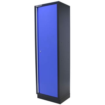 Kraftmeister Standard armoire haute avec 1 porte bleu